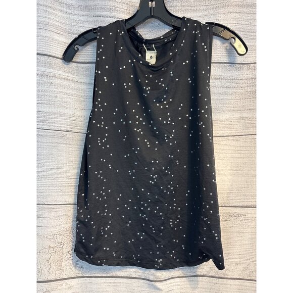 Spiritual Gangster Starry Pattern Sleeveless Top Size S - Picture 1 of 3